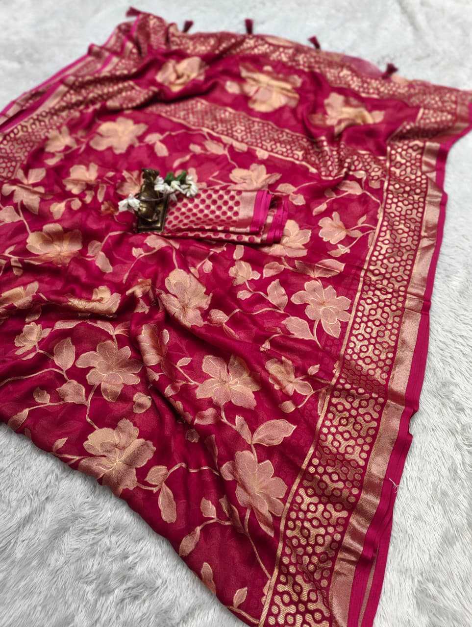 YNF Wholesale Dull Moss Designer Sarees  | Surat Manufacturer