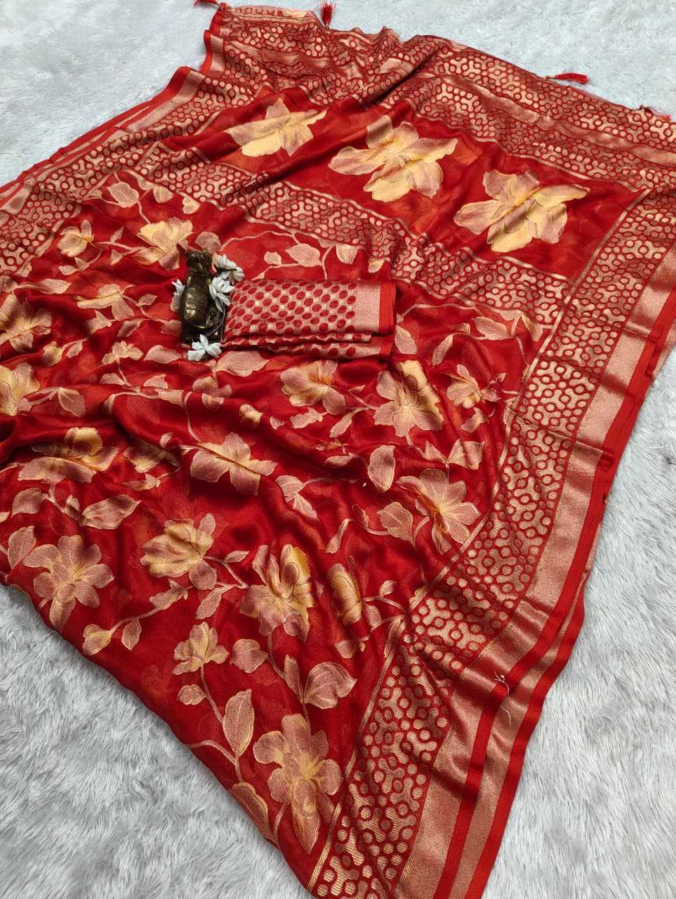 YNF Wholesale Dull Moss Designer Sarees  | Surat Manufacturer