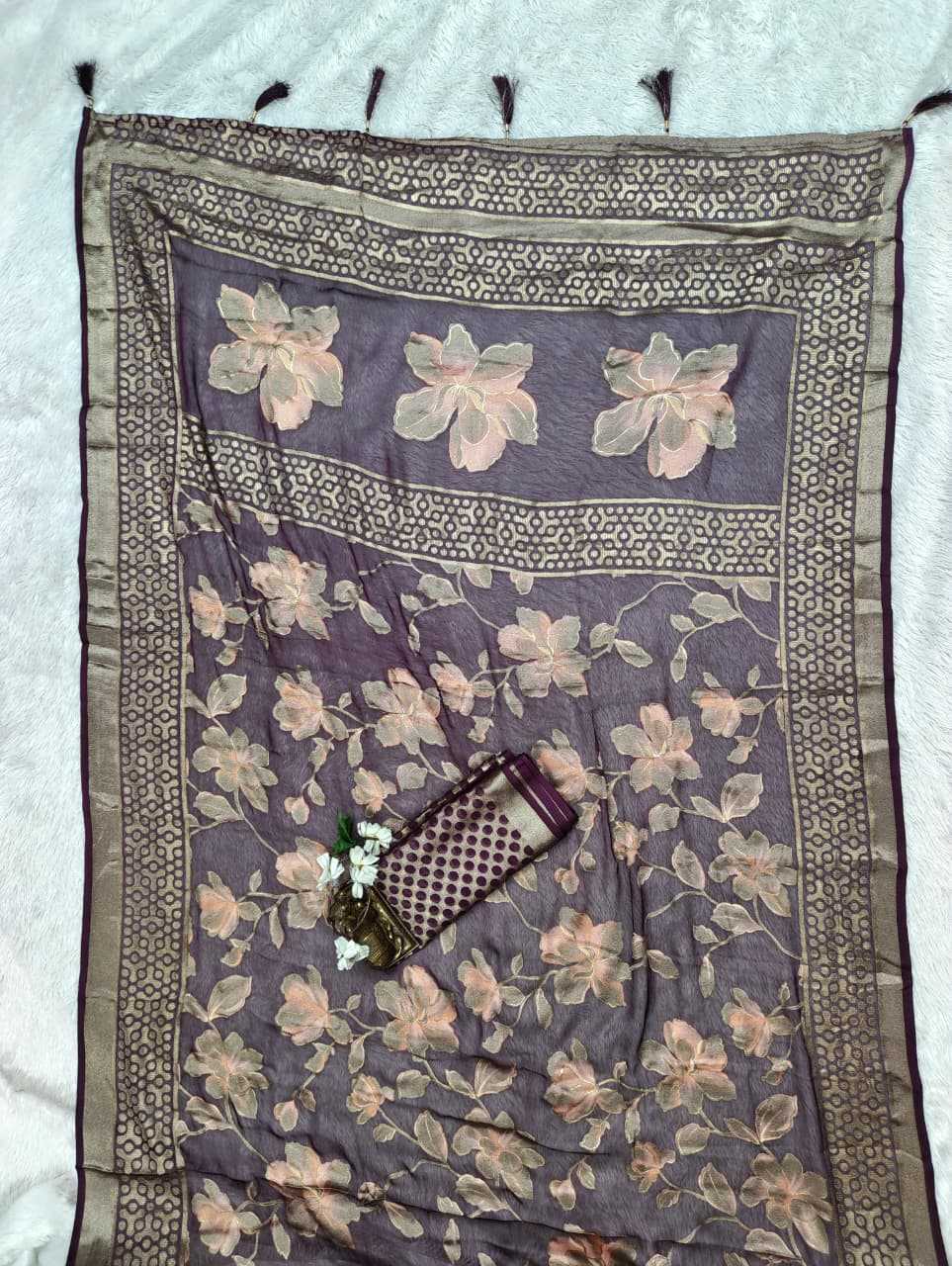 YNF Wholesale Dull Moss Designer Sarees  | Surat Manufacturer