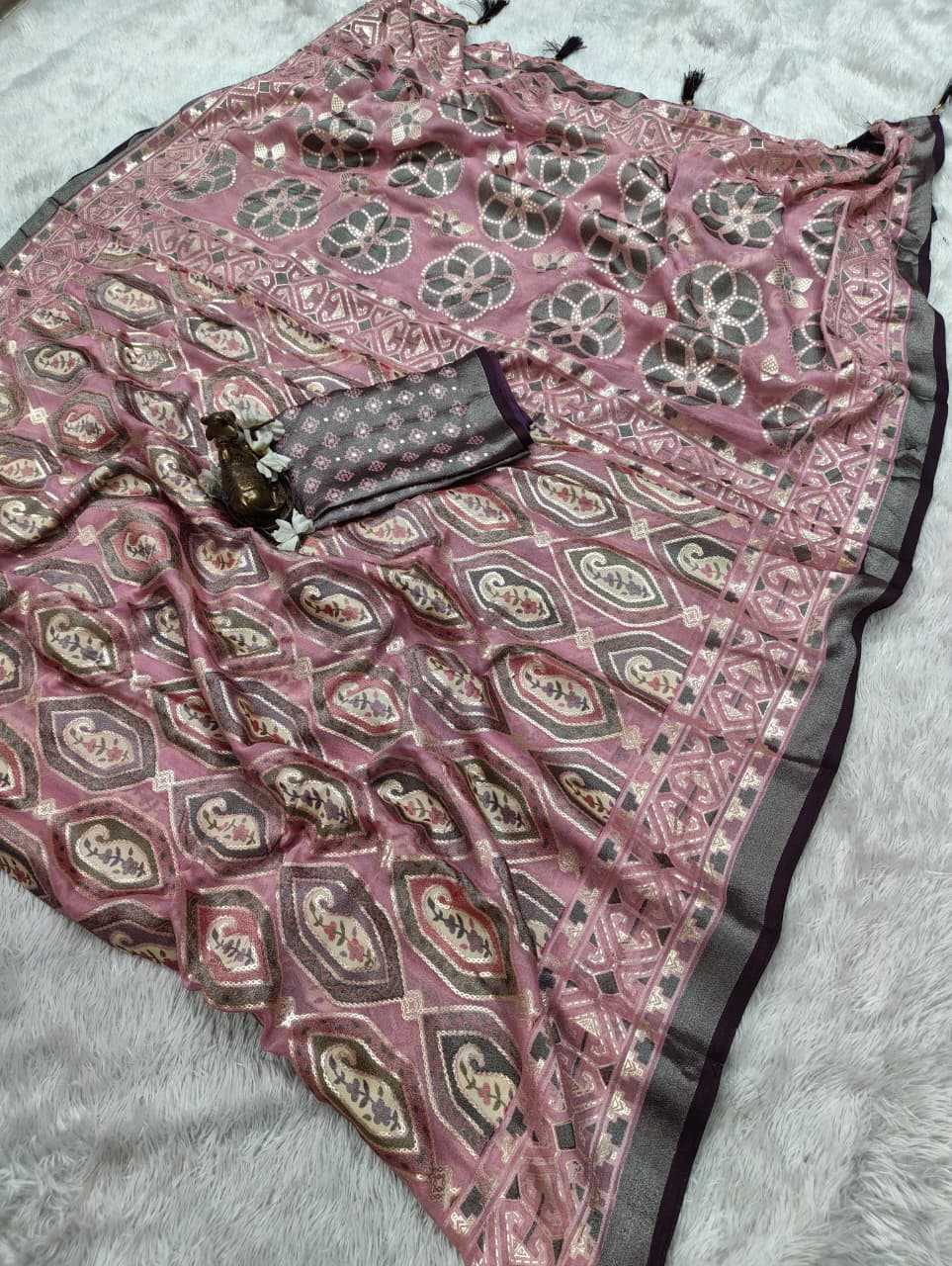 YNF Wholesale Dull Moss Designer Sarees  | Surat Manufacturer