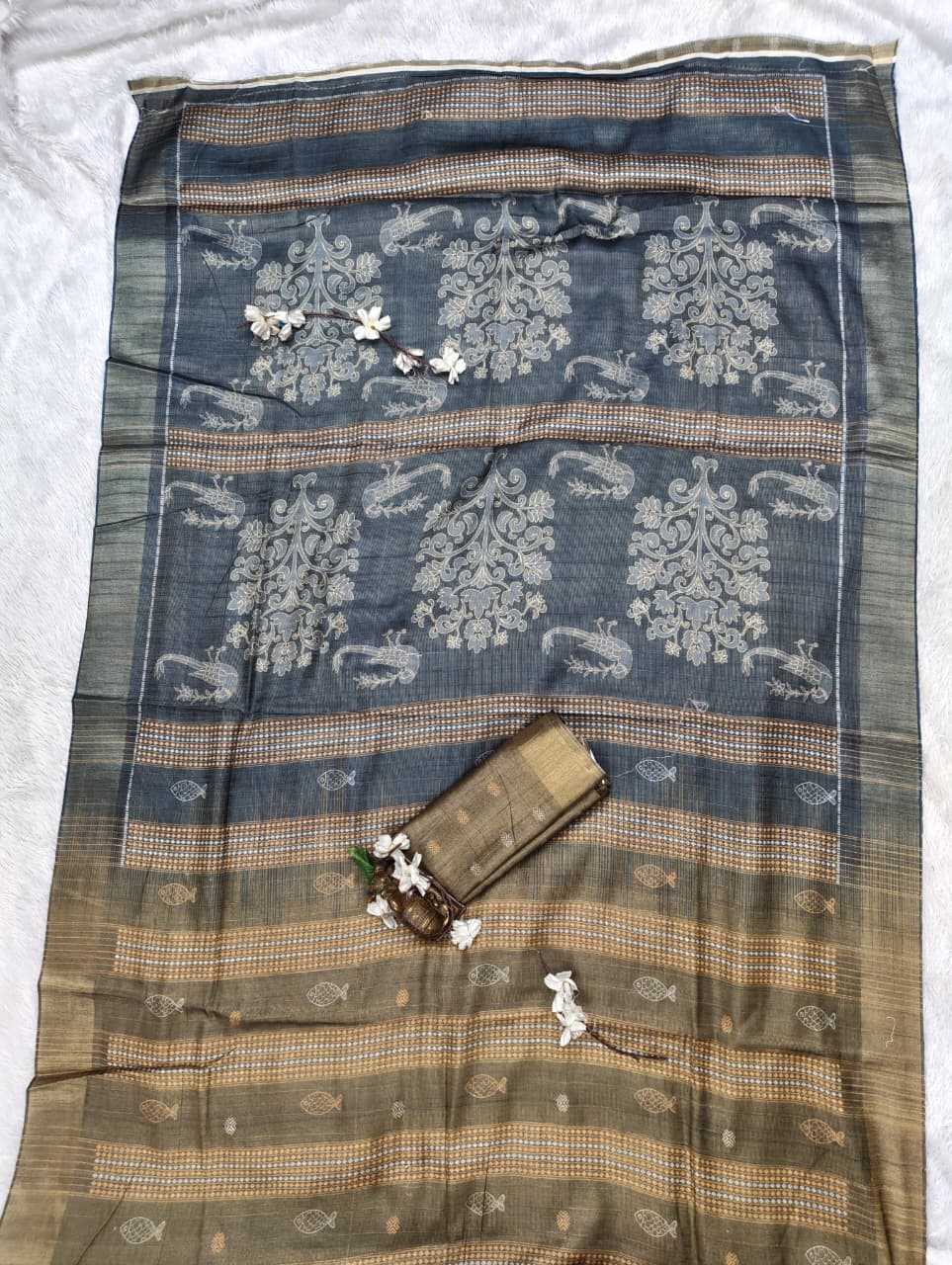 YNF Wholesale Handloom Silk Printed Silk Saree  | Surat Manufacturer