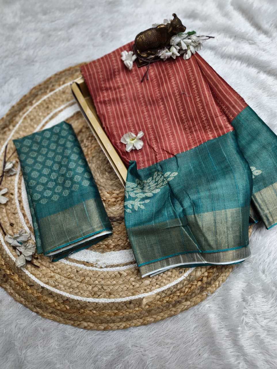 YNF Wholesale Handloom Silk Printed Silk Saree  | Surat Manufacturer