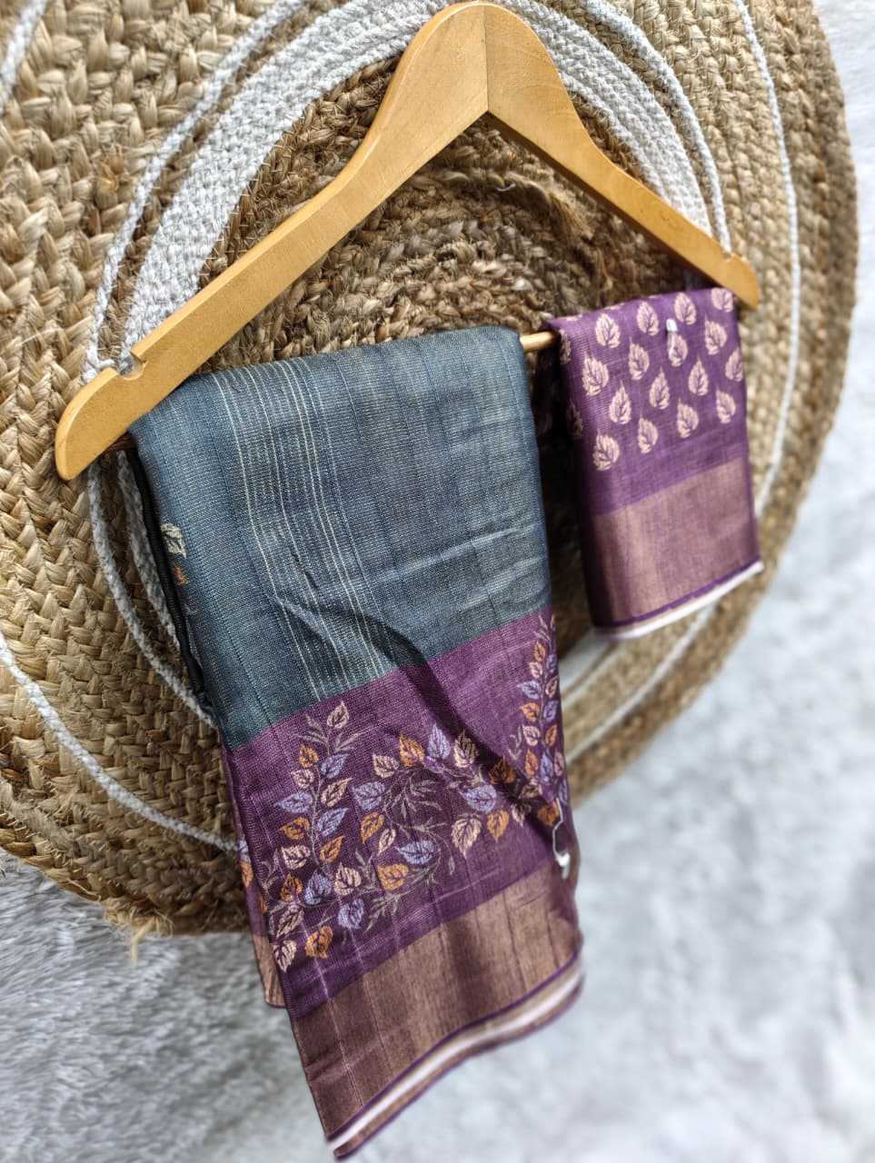 YNF Wholesale Handloom Silk Printed Silk Saree  | Surat Manufacturer
