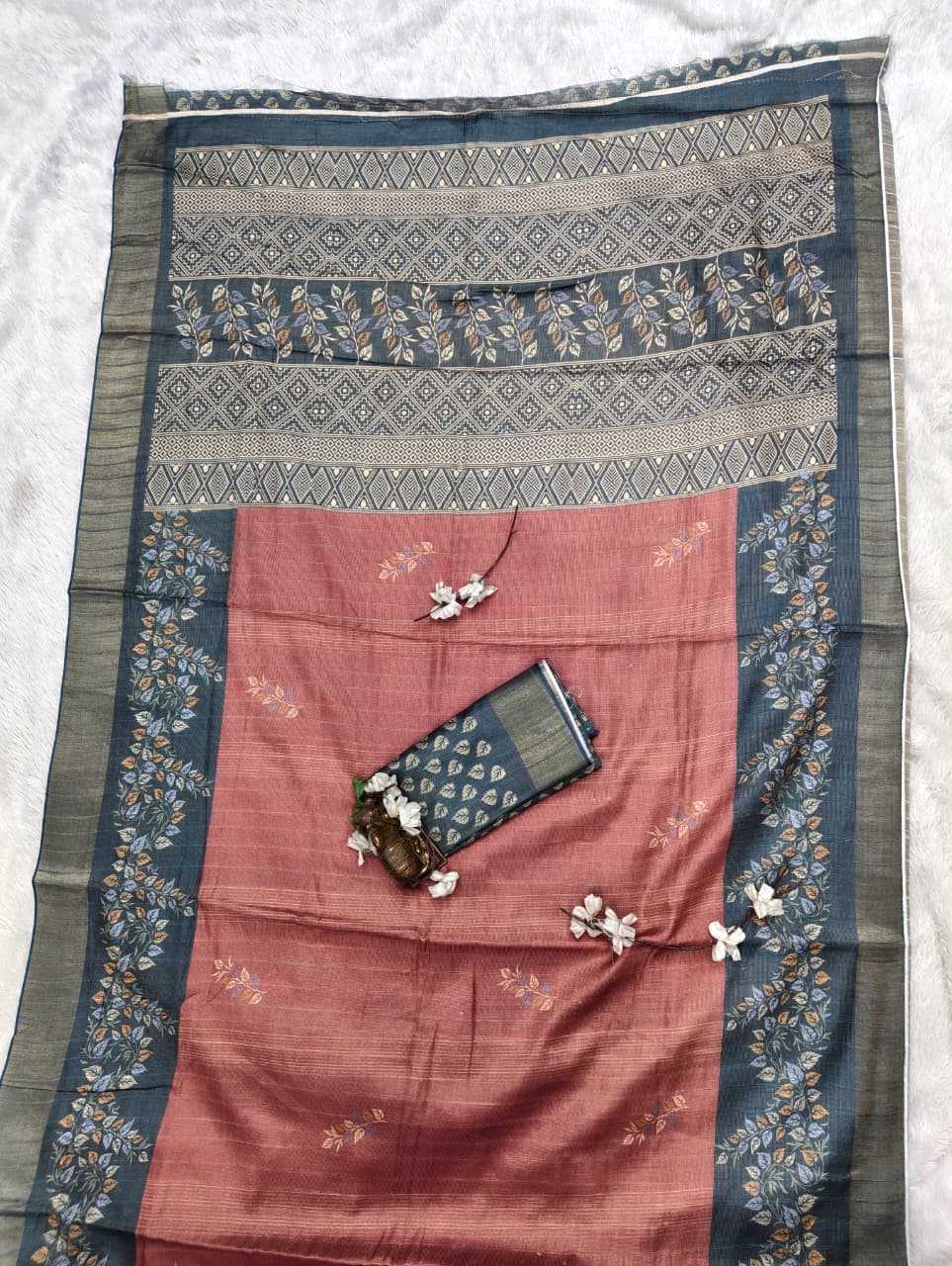 YNF Wholesale Handloom Silk Printed Silk Saree  | Surat Manufacturer