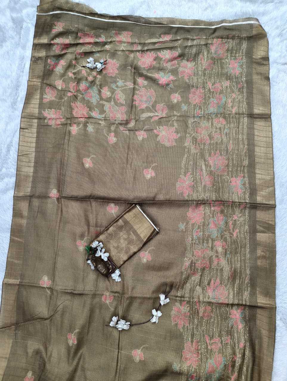 YNF Wholesale Handloom Silk Printed Silk Saree  | Surat Manufacturer