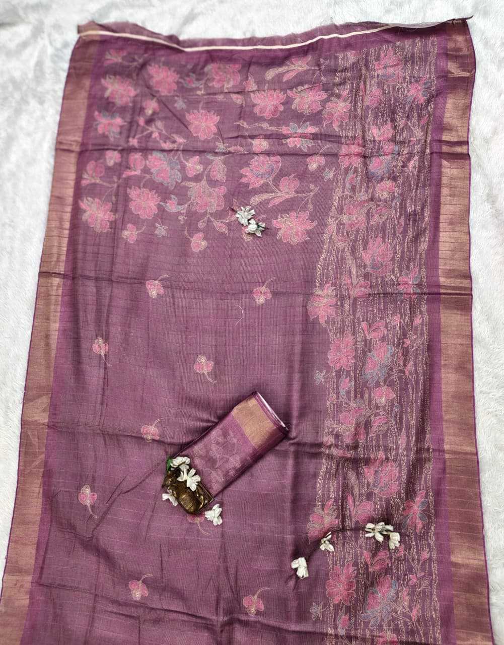 YNF Wholesale Handloom Silk Printed Silk Saree  | Surat Manufacturer