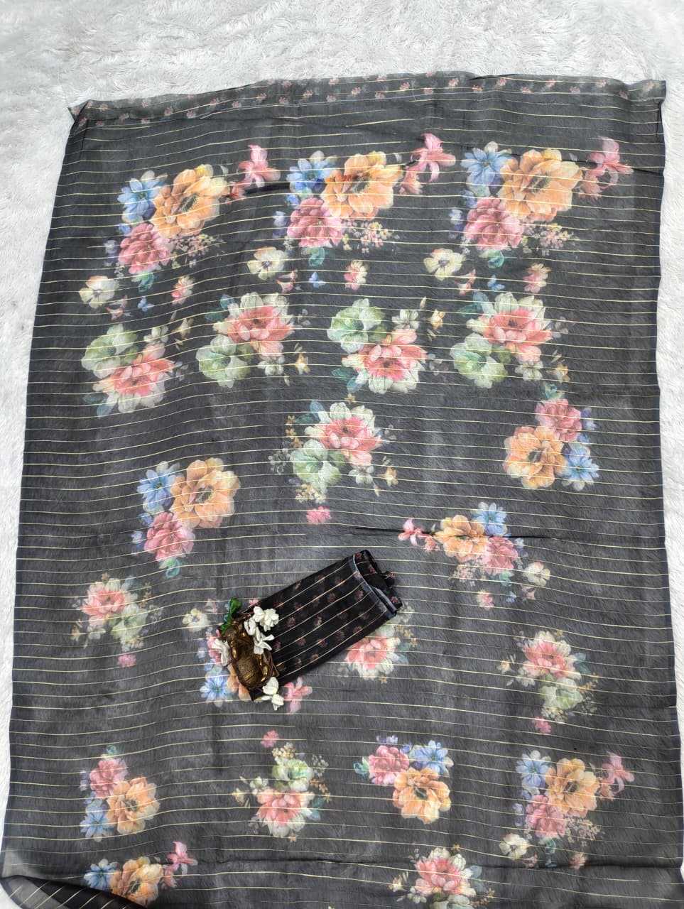 YNF Wholesale Organza Organza Sarees  | Surat Manufacturer