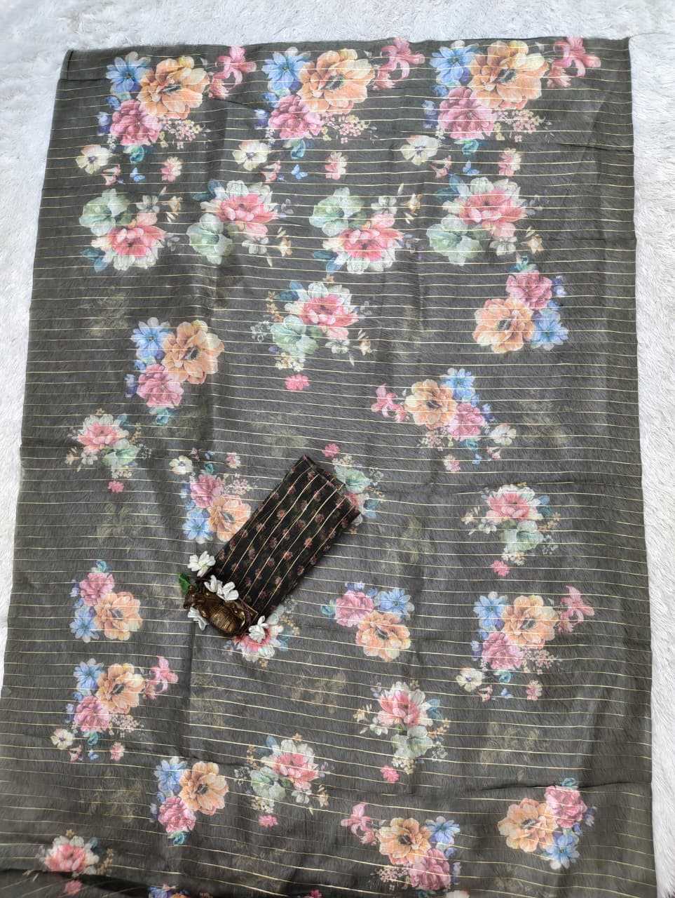 YNF Wholesale Organza Organza Sarees  | Surat Manufacturer