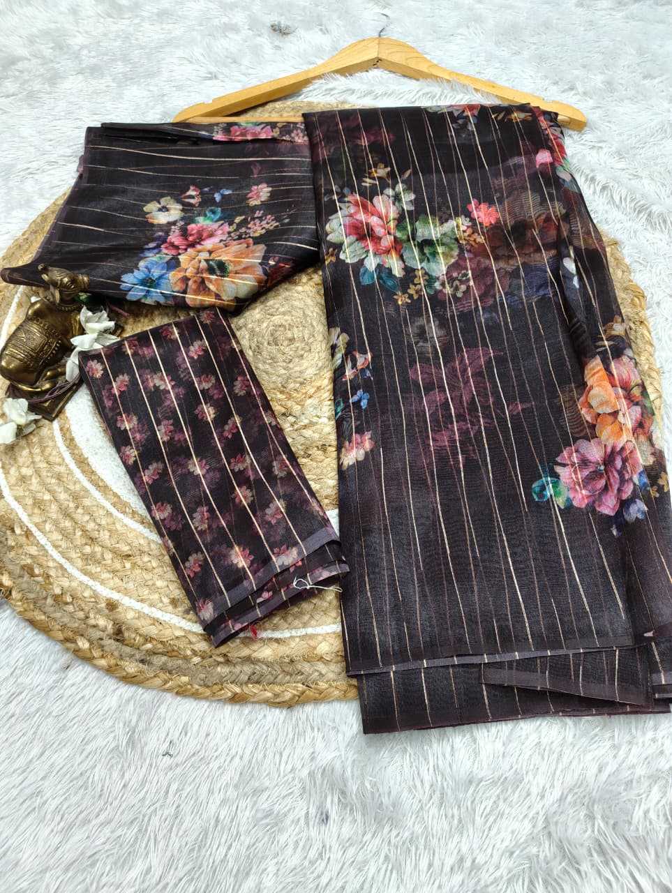 YNF Wholesale Organza Organza Sarees  | Surat Manufacturer