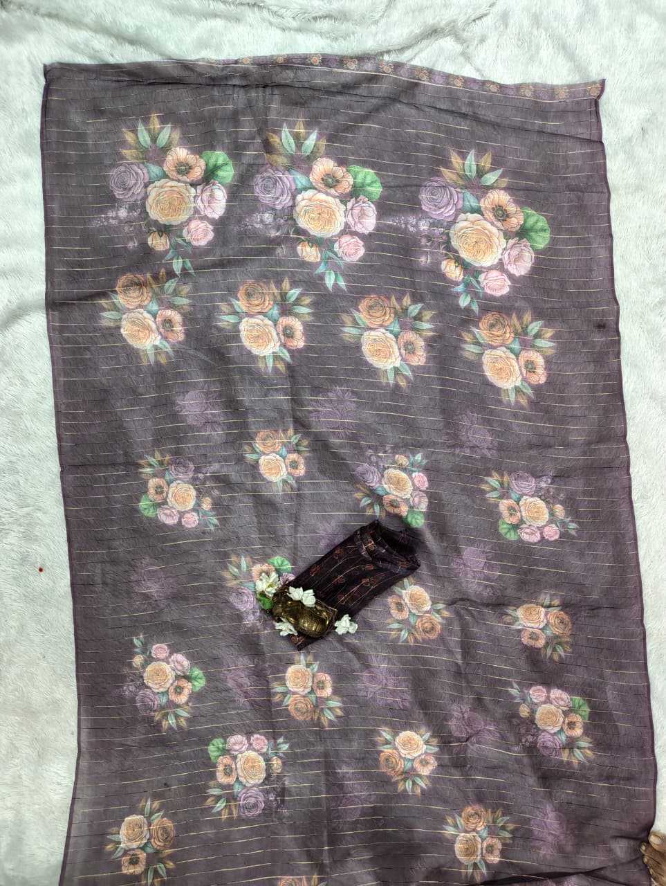 YNF Wholesale Organza Organza Sarees  | Surat Manufacturer