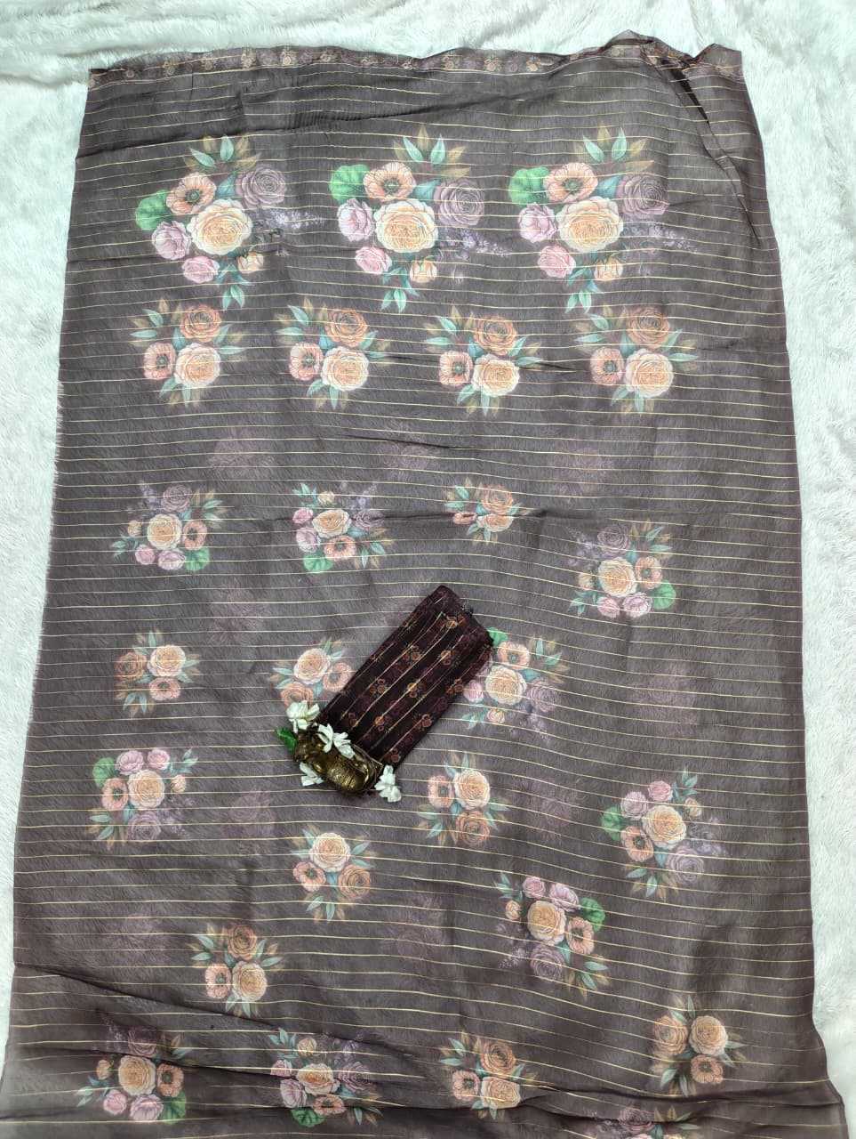 YNF Wholesale Organza Organza Sarees  | Surat Manufacturer