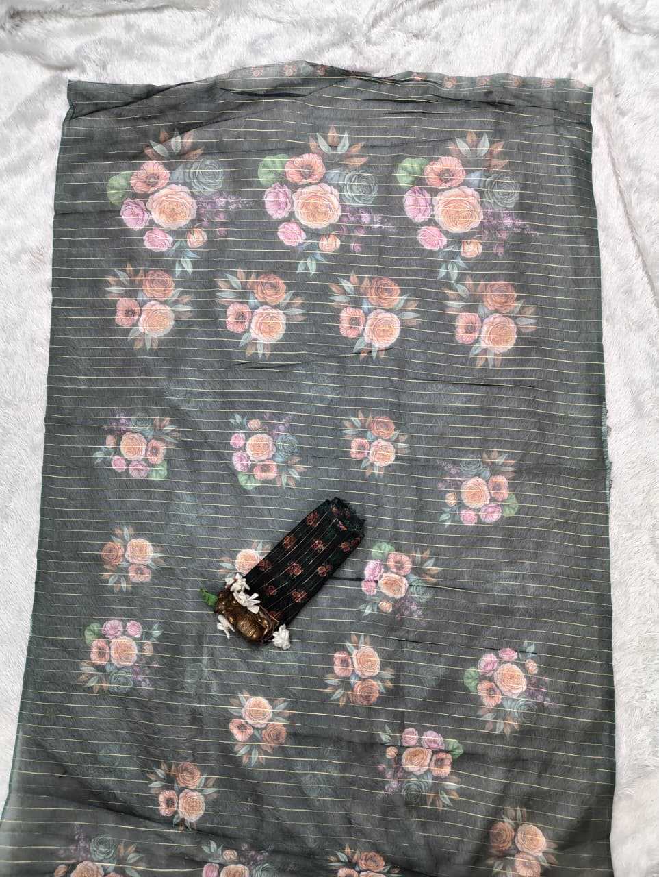YNF Wholesale Organza Organza Sarees  | Surat Manufacturer