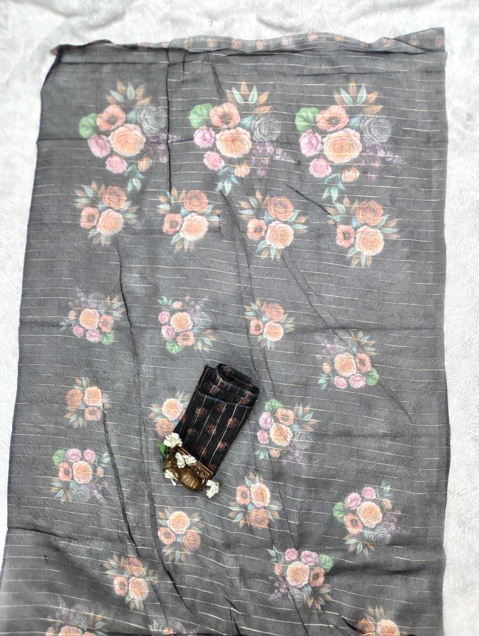 YNF Wholesale Organza Organza Sarees  | Surat Manufacturer