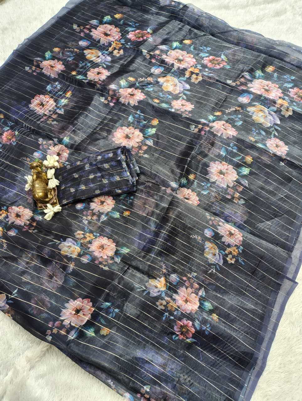 YNF Wholesale Organza Organza Sarees  | Surat Manufacturer