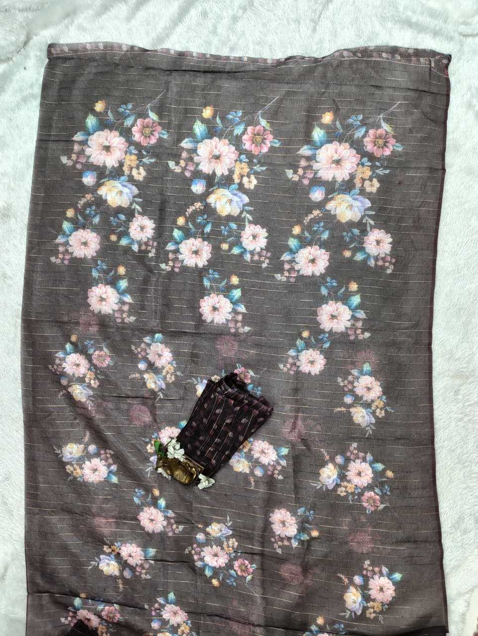 YNF Wholesale Organza Organza Sarees  | Surat Manufacturer