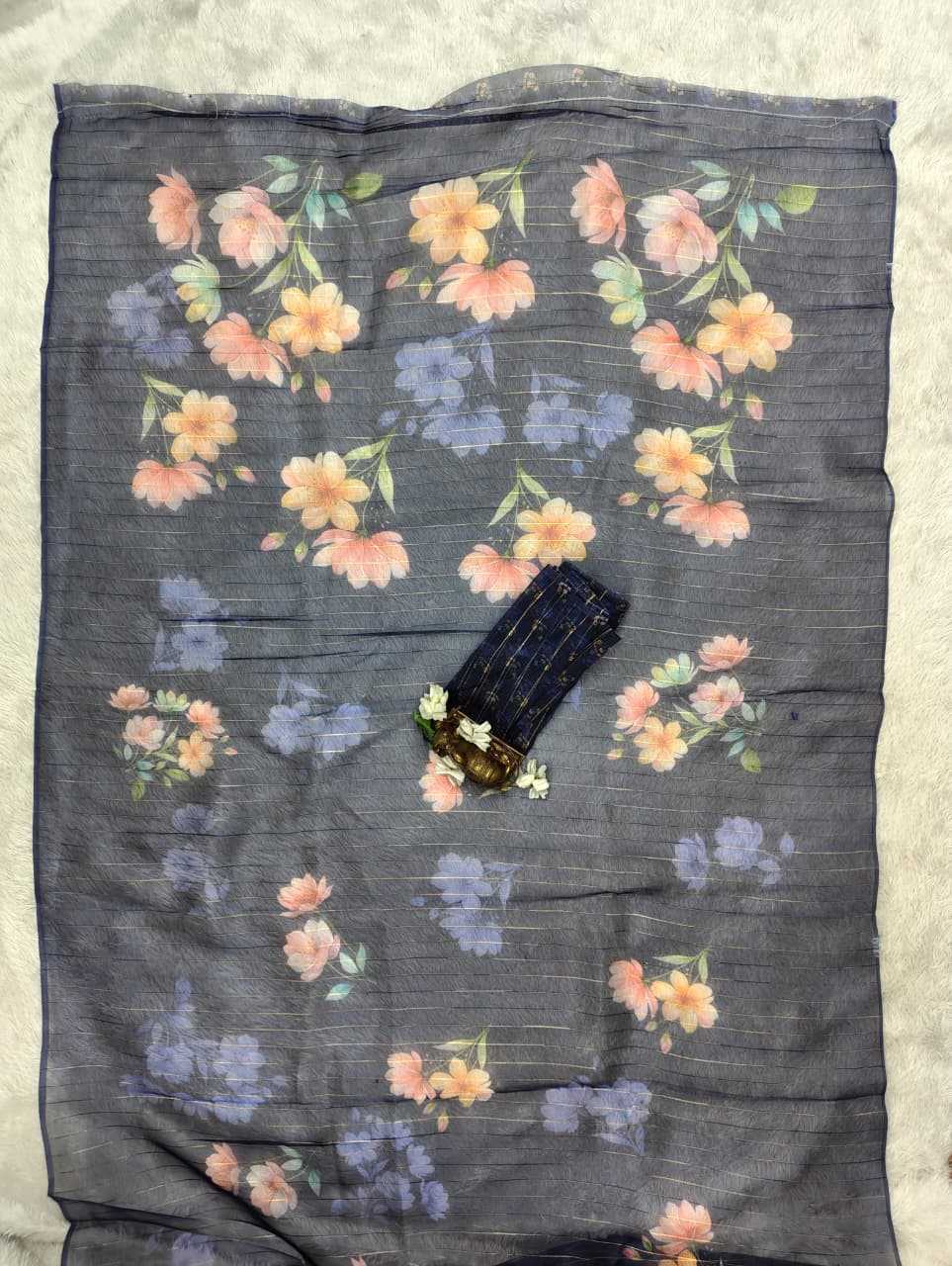 YNF Wholesale Organza Organza Sarees  | Surat Manufacturer