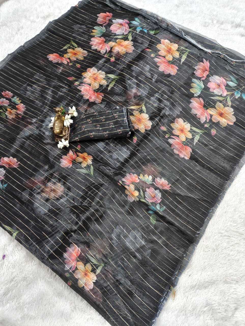 YNF Wholesale Organza Organza Sarees  | Surat Manufacturer