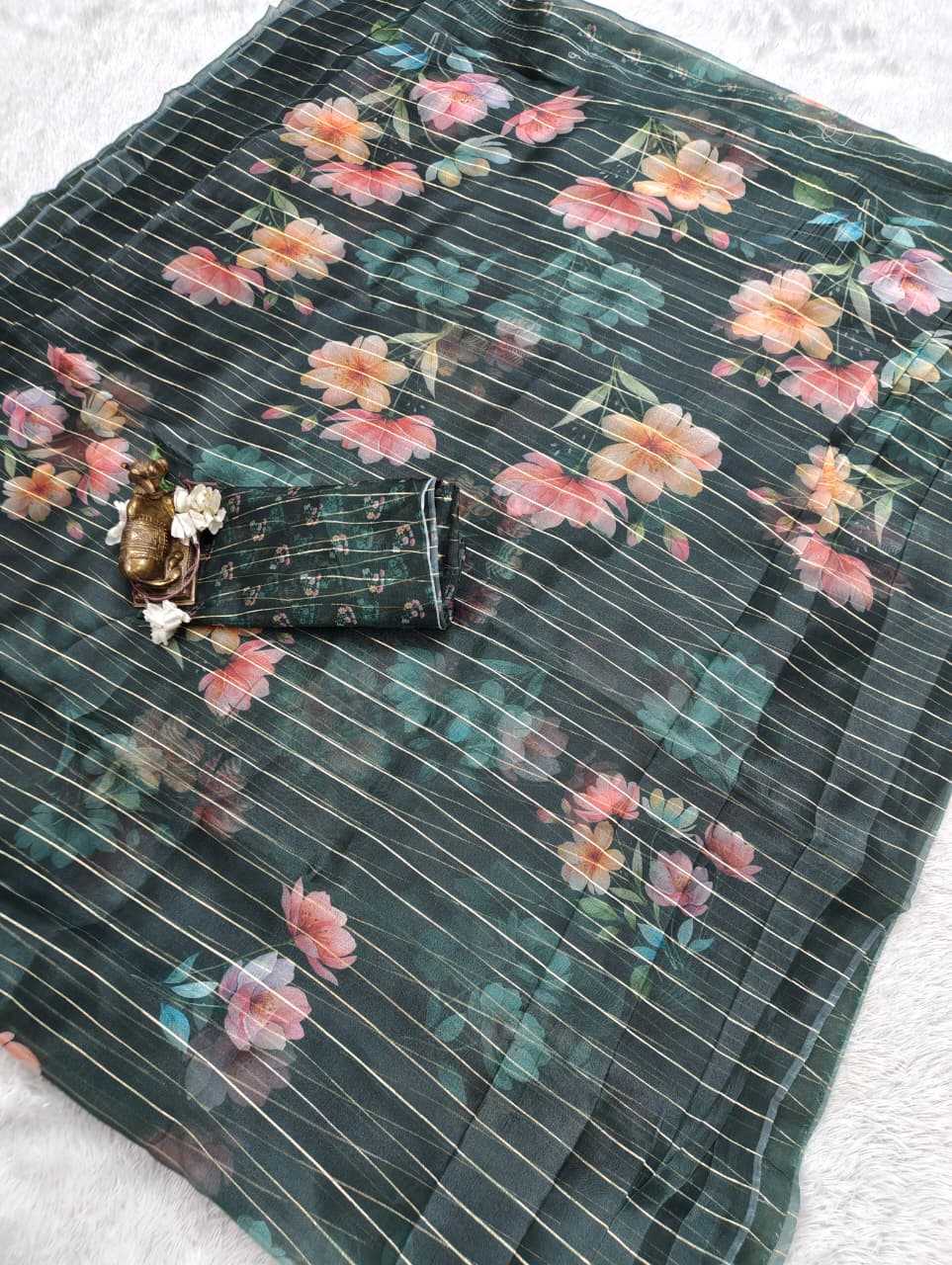 YNF Wholesale Organza Organza Sarees  | Surat Manufacturer