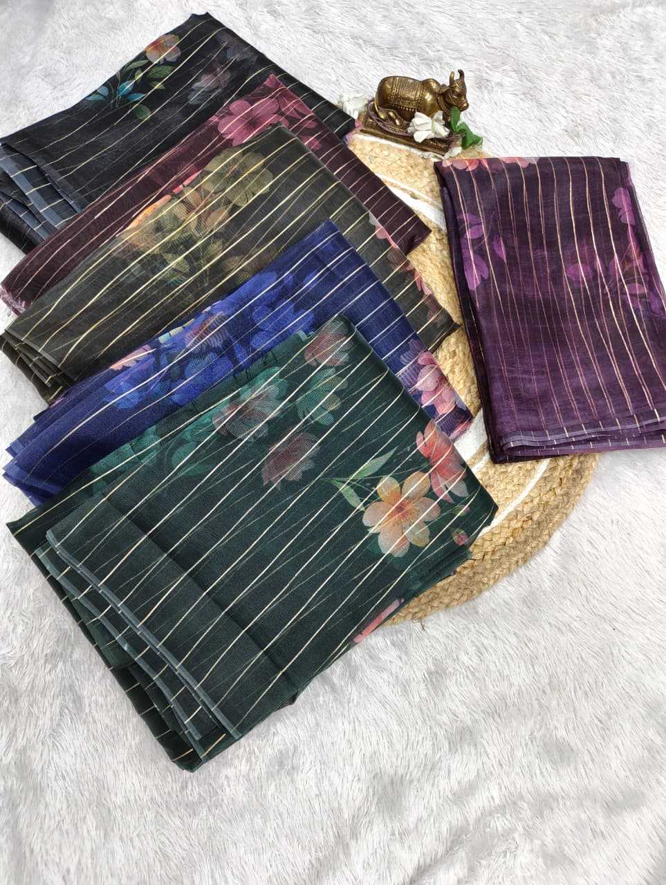 YNF Wholesale Organza Organza Sarees  | Surat Manufacturer