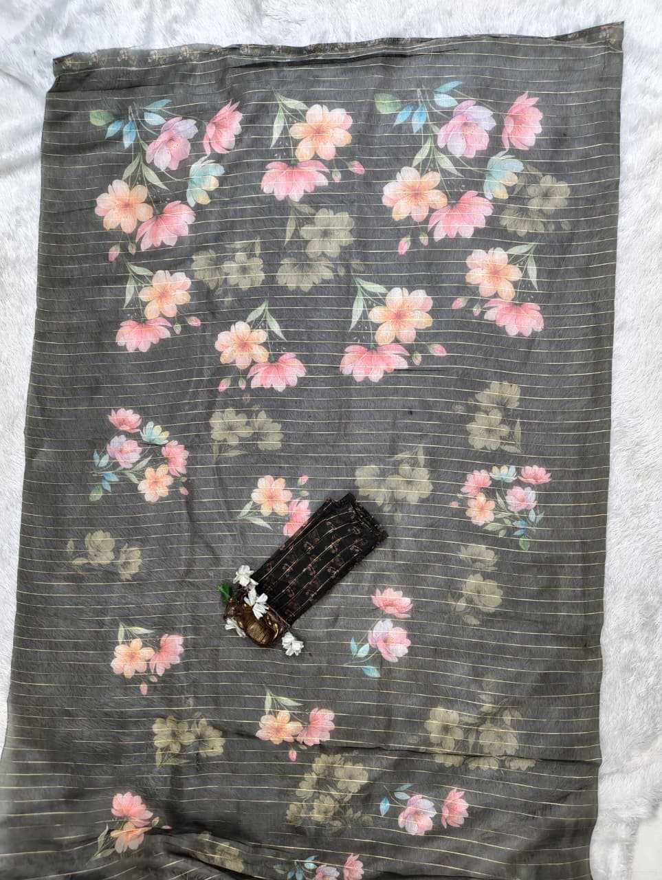 YNF Wholesale Organza Organza Sarees  | Surat Manufacturer