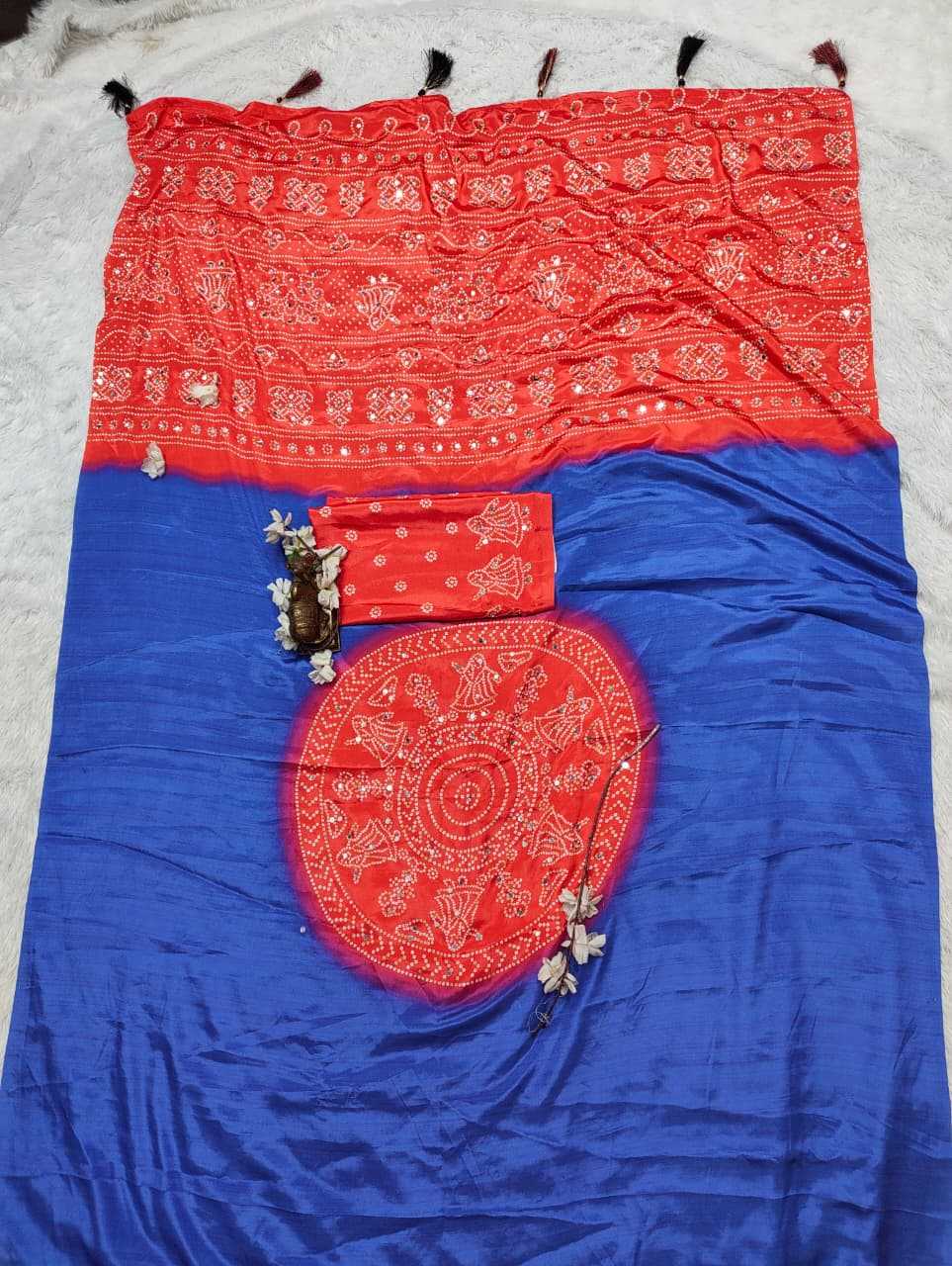 YNF Wholesale Crepe Silk Kashmiri Sarees  | Surat Manufacturer