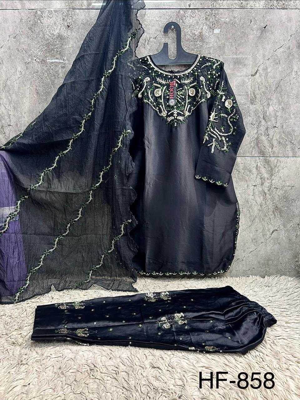 YNF Wholesale Malay Satin Silk Pakistani Suits  | Surat Manufacturer