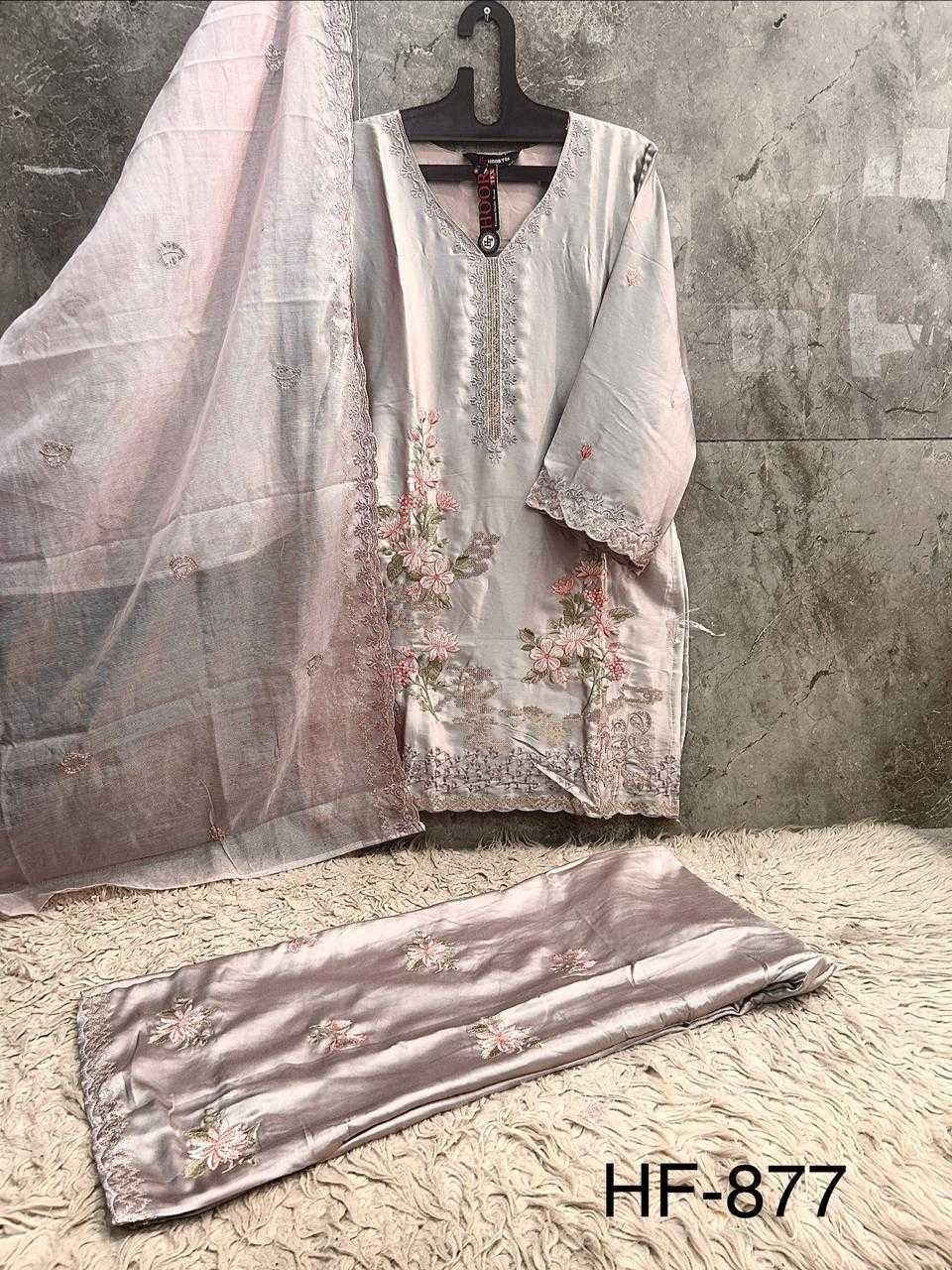 YNF Wholesale Malay Satin Silk Pakistani Suits  | Surat Manufacturer
