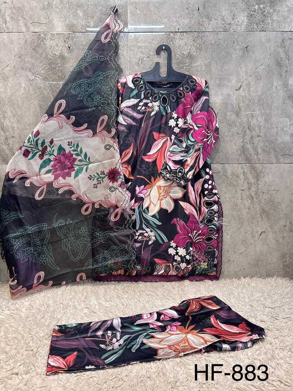 YNF Wholesale Malay Satin Silk Pakistani Suits  | Surat Manufacturer