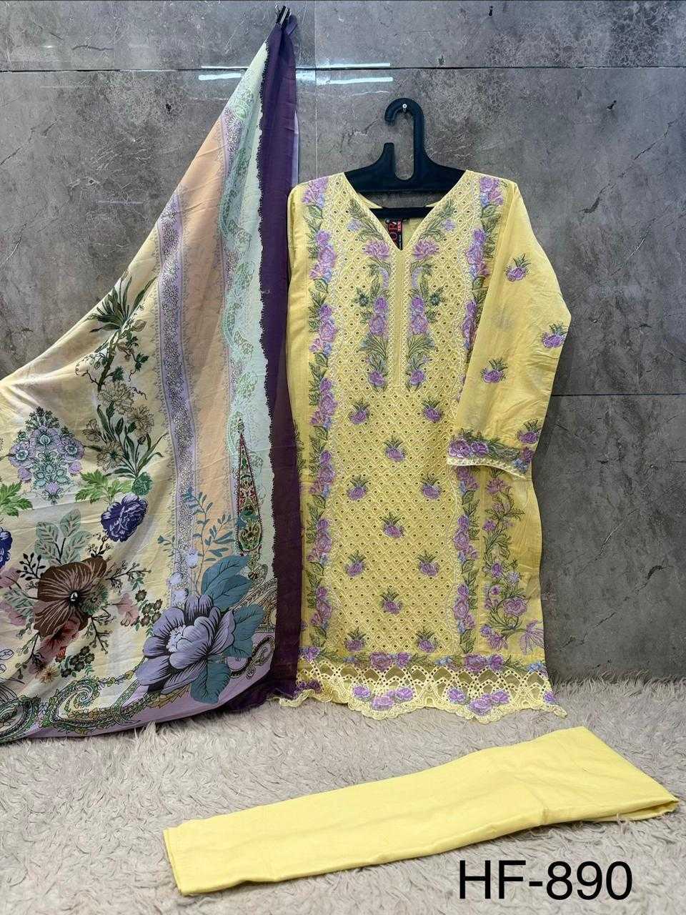 YNF Wholesale Cotton Pakistani Suits  | Surat Manufacturer