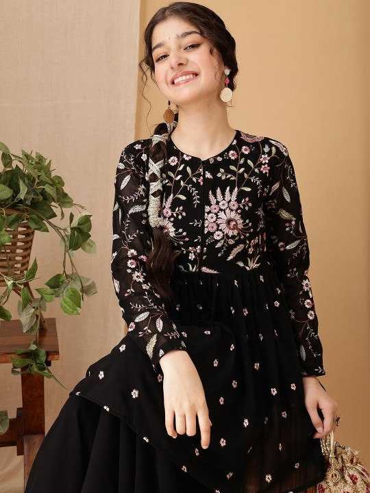 YNF Wholesale Faux Georgette Kids Suit  | Surat Manufacturer