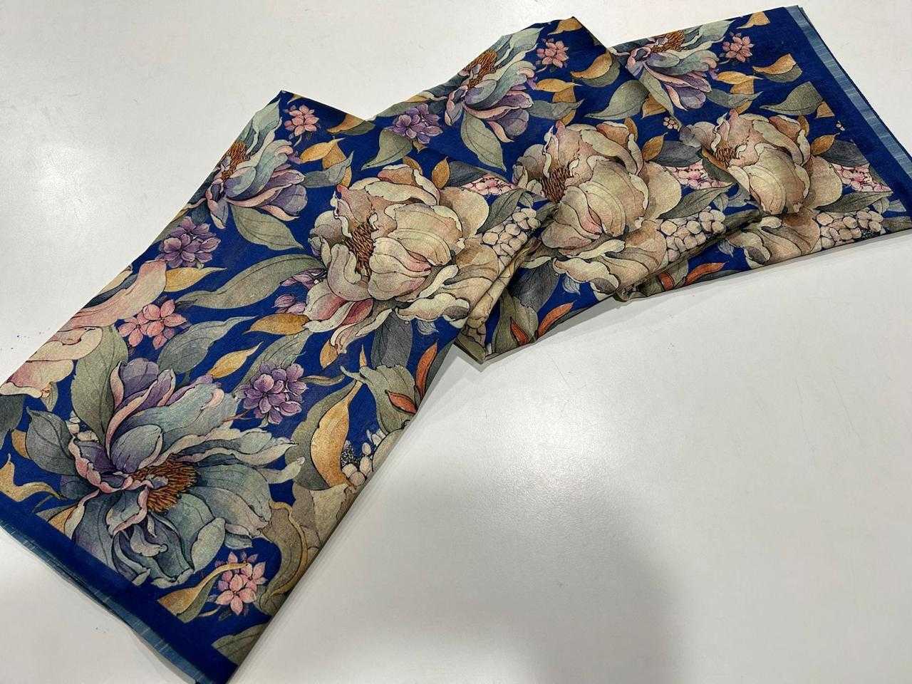 YNF Wholesale Tussar Silk Printed Sarees  | Surat Manufacturer