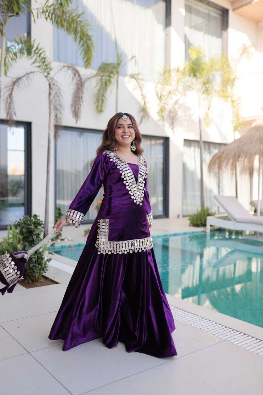 YNF Wholesale Velvet Velvet Suits  | Surat Manufacturer