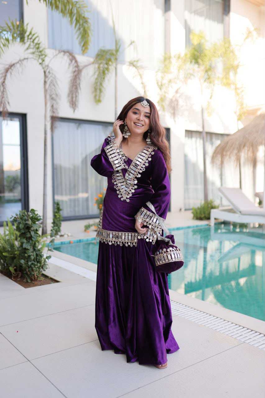 YNF Wholesale Velvet Velvet Suits  | Surat Manufacturer