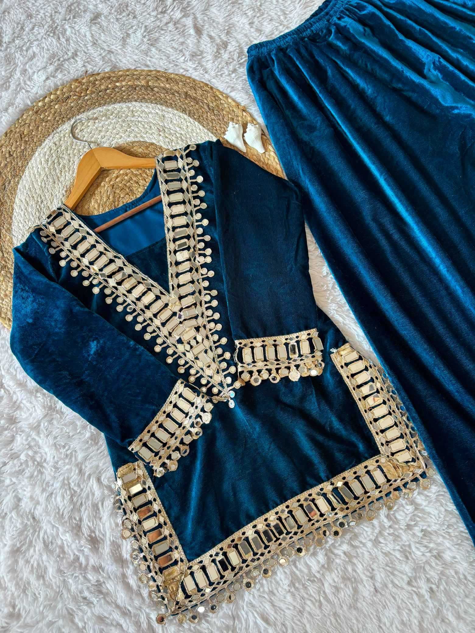 YNF Wholesale Velvet Velvet Suits  | Surat Manufacturer