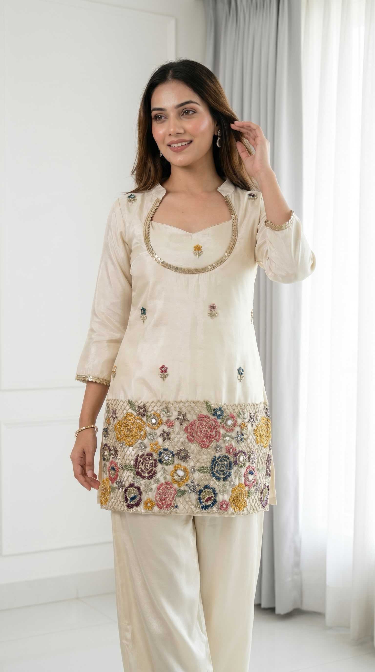 YNF Wholesale Chinon Embroidery Suits  | Surat Manufacturer
