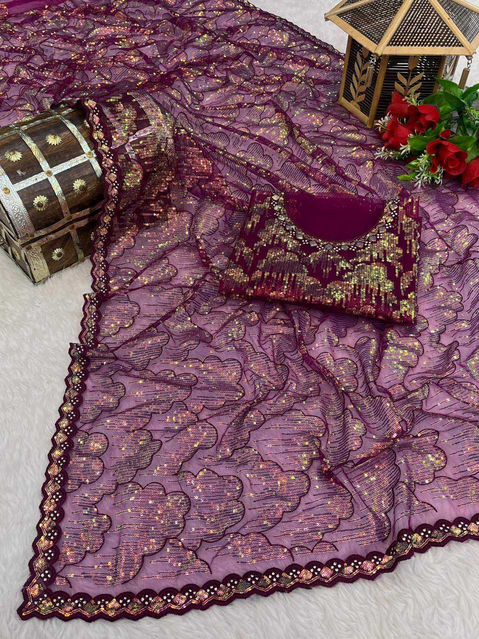 YNF Wholesale Net Designer Sarees  | Surat Manufacturer