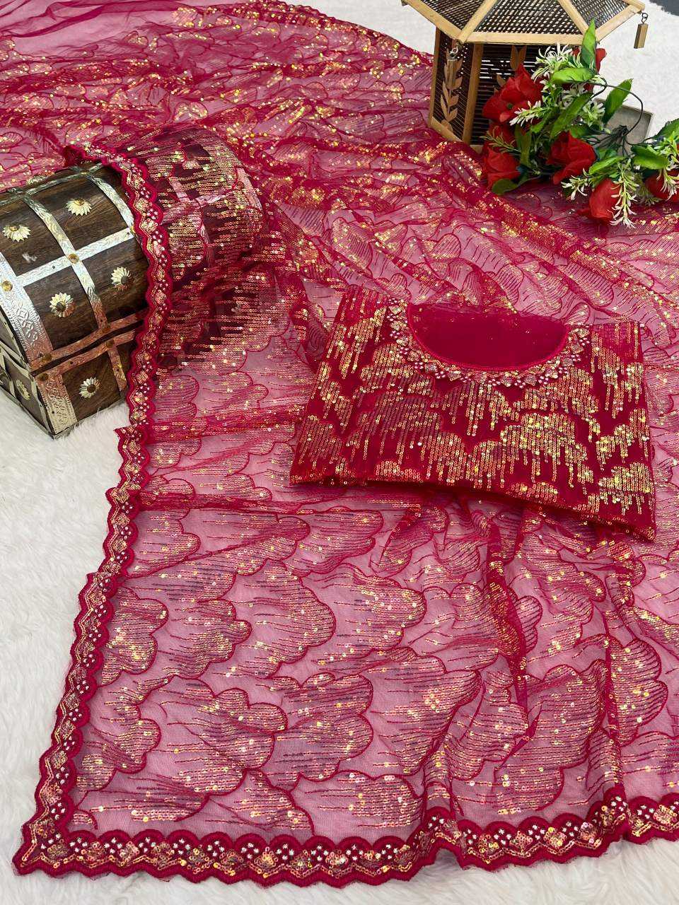 YNF Wholesale Net Designer Sarees  | Surat Manufacturer