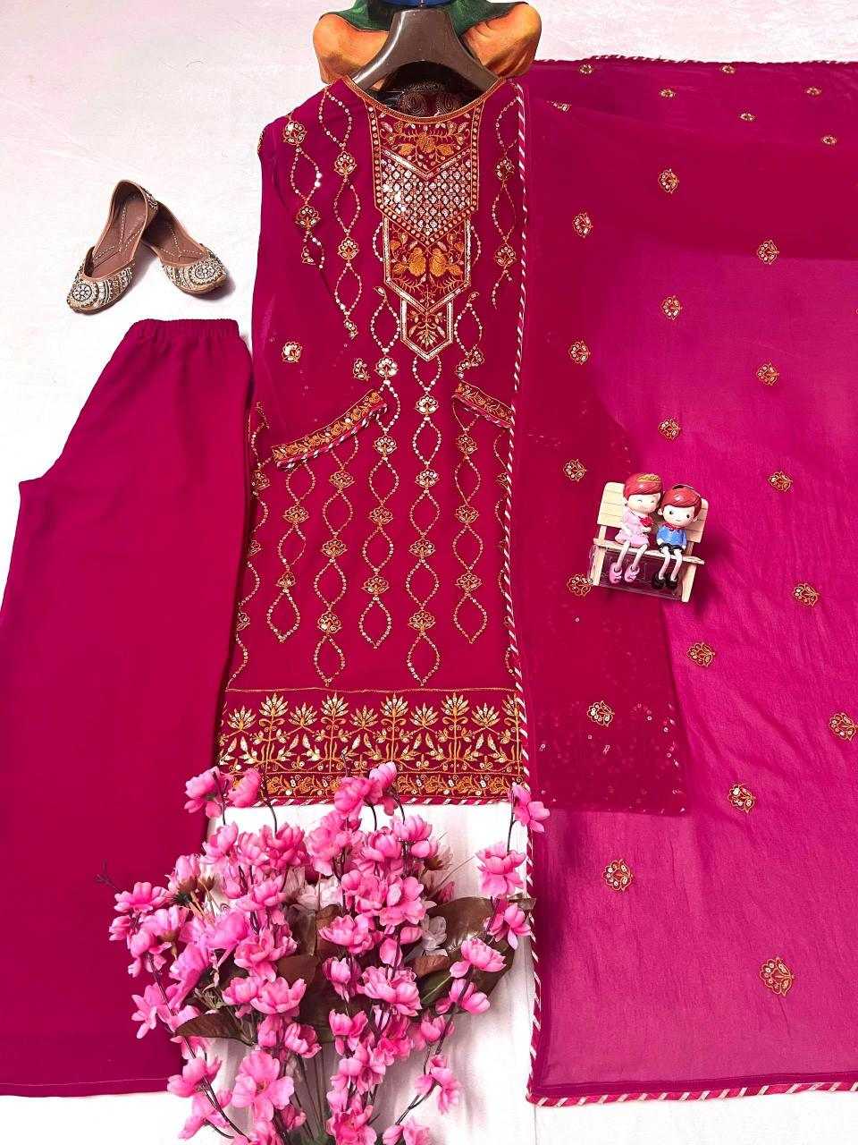 YNF Wholesale Faux Georgette Designer Kurtis  | Surat Manufacturer
