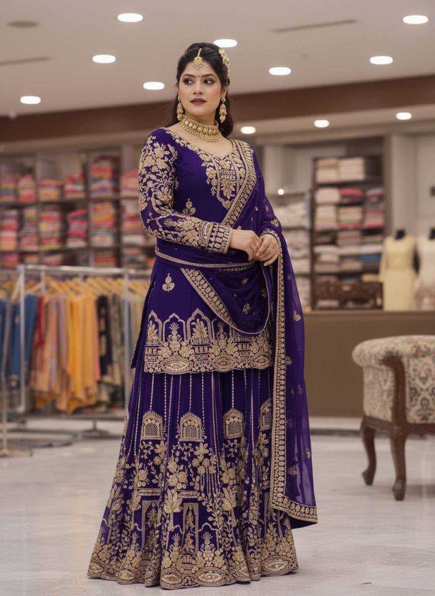 YNF Wholesale Faux Georgette Party Wear Kurtis  | Surat Manufacturer