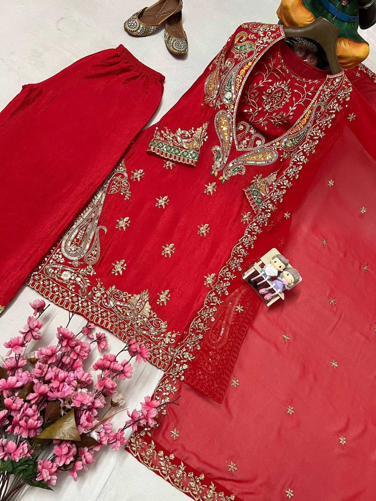 YNF Wholesale Chinon Designer Kurtis  | Surat Manufacturer
