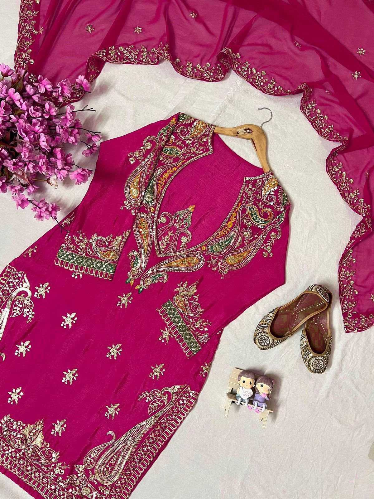 YNF Wholesale Chinon Designer Kurtis  | Surat Manufacturer