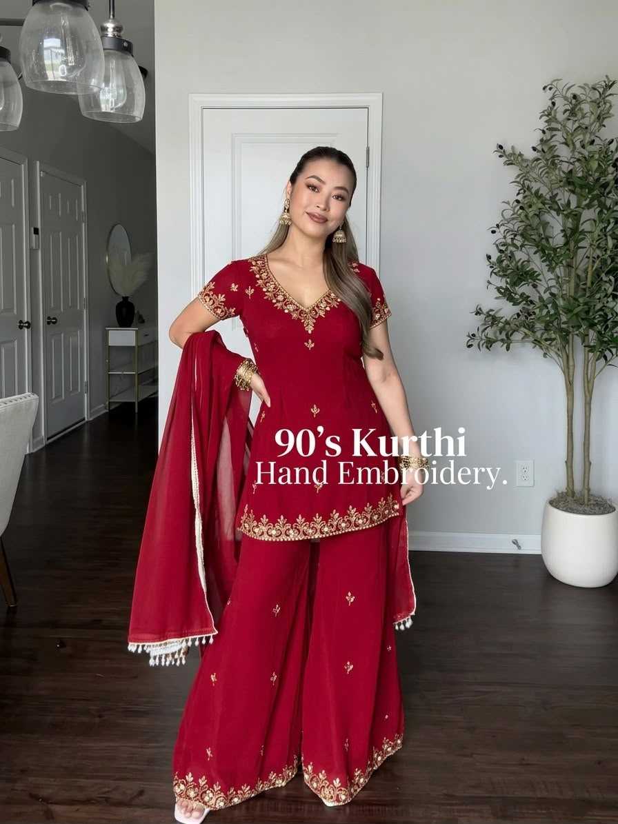 YNF Wholesale Faux Georgette Sharara Salwar Suits  | Surat Manufacturer