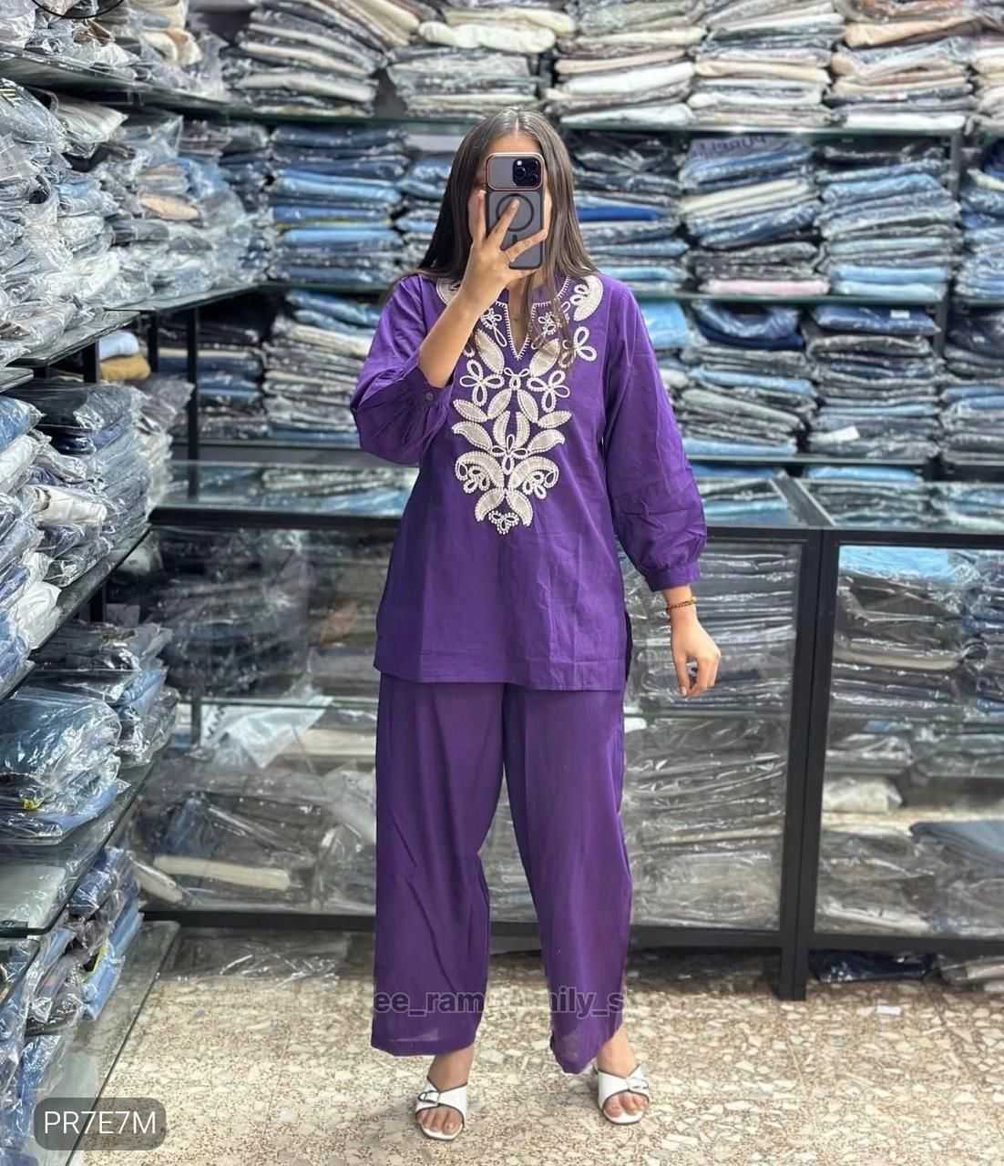 YNF Wholesale Cotton Co-ord Set  | Surat Manufacturer