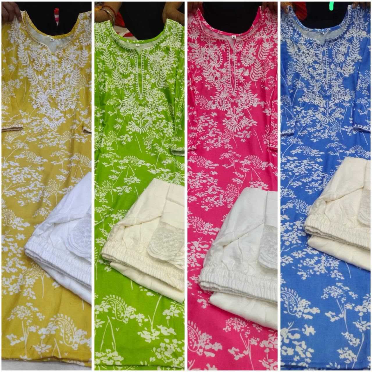 YNF Wholesale Cotton Designer Kurtis  | Surat Manufacturer