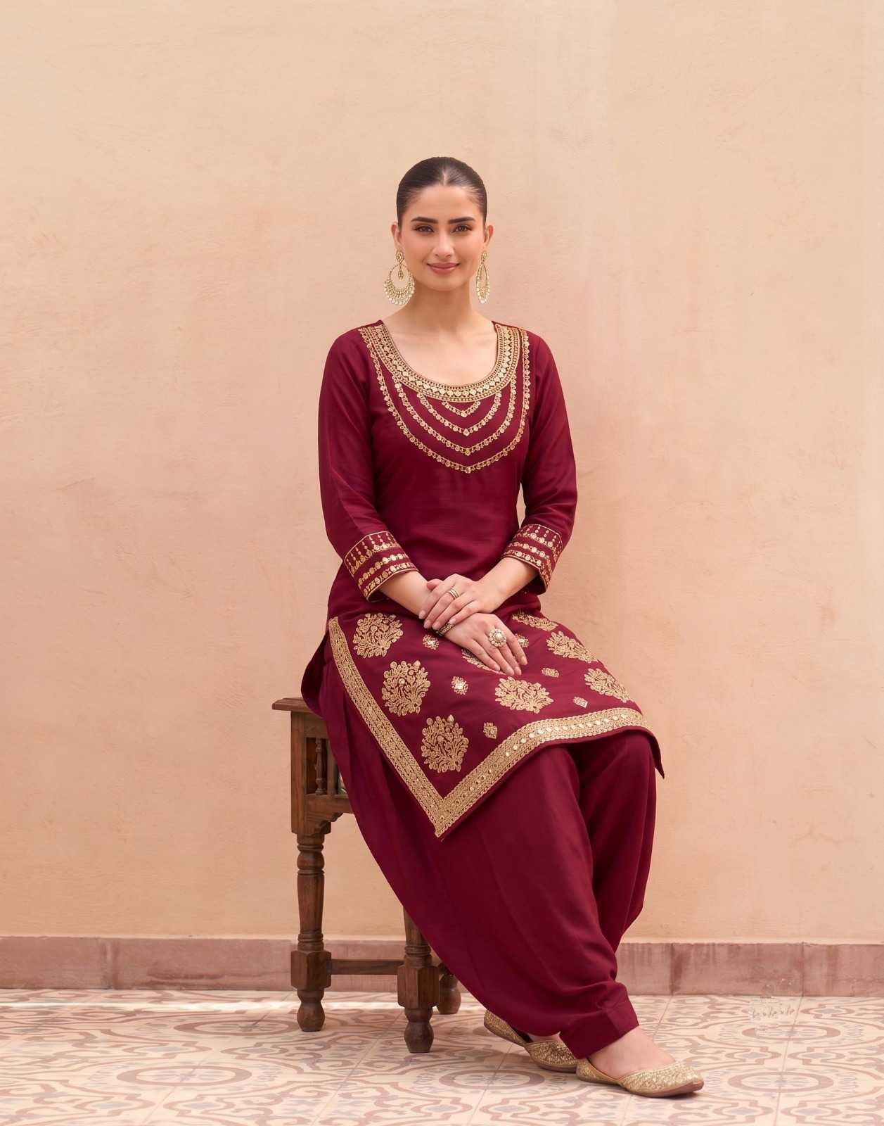 YNF Wholesale Soft Silk Embroidery Suits  | Surat Manufacturer