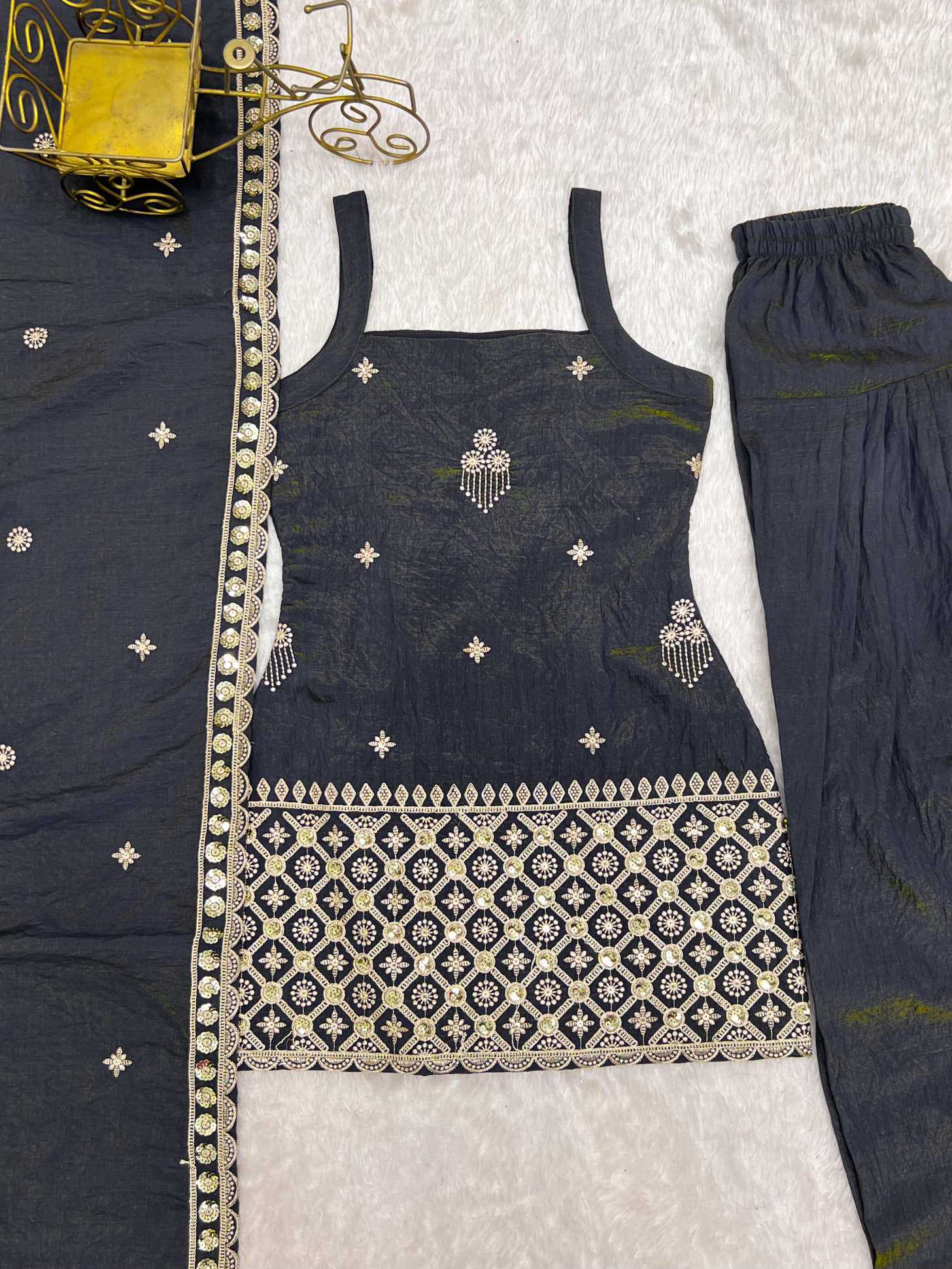 YNF Wholesale Vichitra Silk Designer Kurtis  | Surat Manufacturer