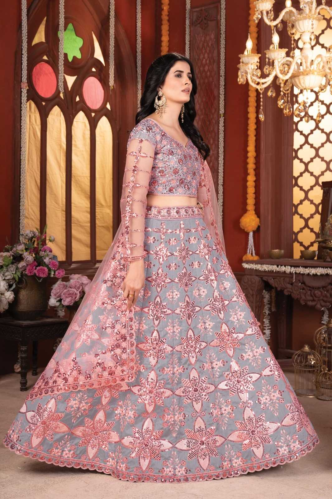YNF Wholesale Premium Silk Silk Lehenga  | Surat Manufacturer