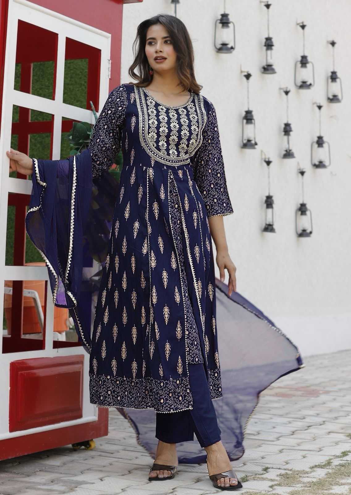 YNF Wholesale Heavy Rayon Rayon Kurtis  | Surat Manufacturer