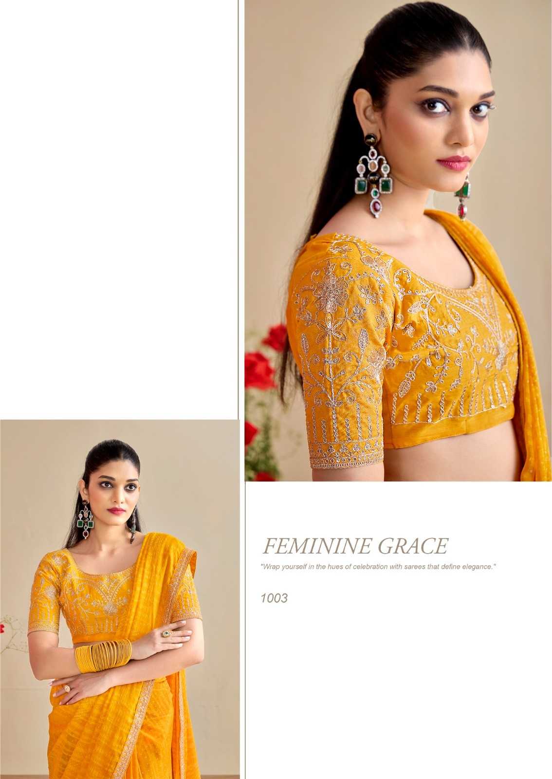 YNF Wholesale Georgette Printed Sarees  | Surat Manufacturer