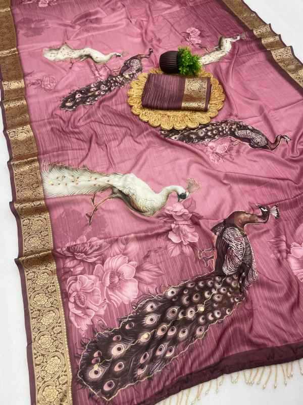 YNF Wholesale Silk Tussar Silk Sarees  | Surat Manufacturer